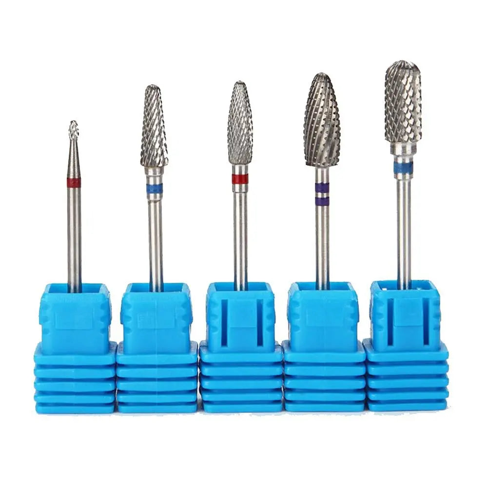 Tungsten Steel Nail Drill Bits, 5-Piece Set
