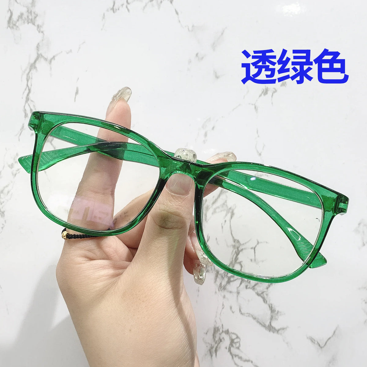 Blue Light Blocking Glasses — Clear Square Frame