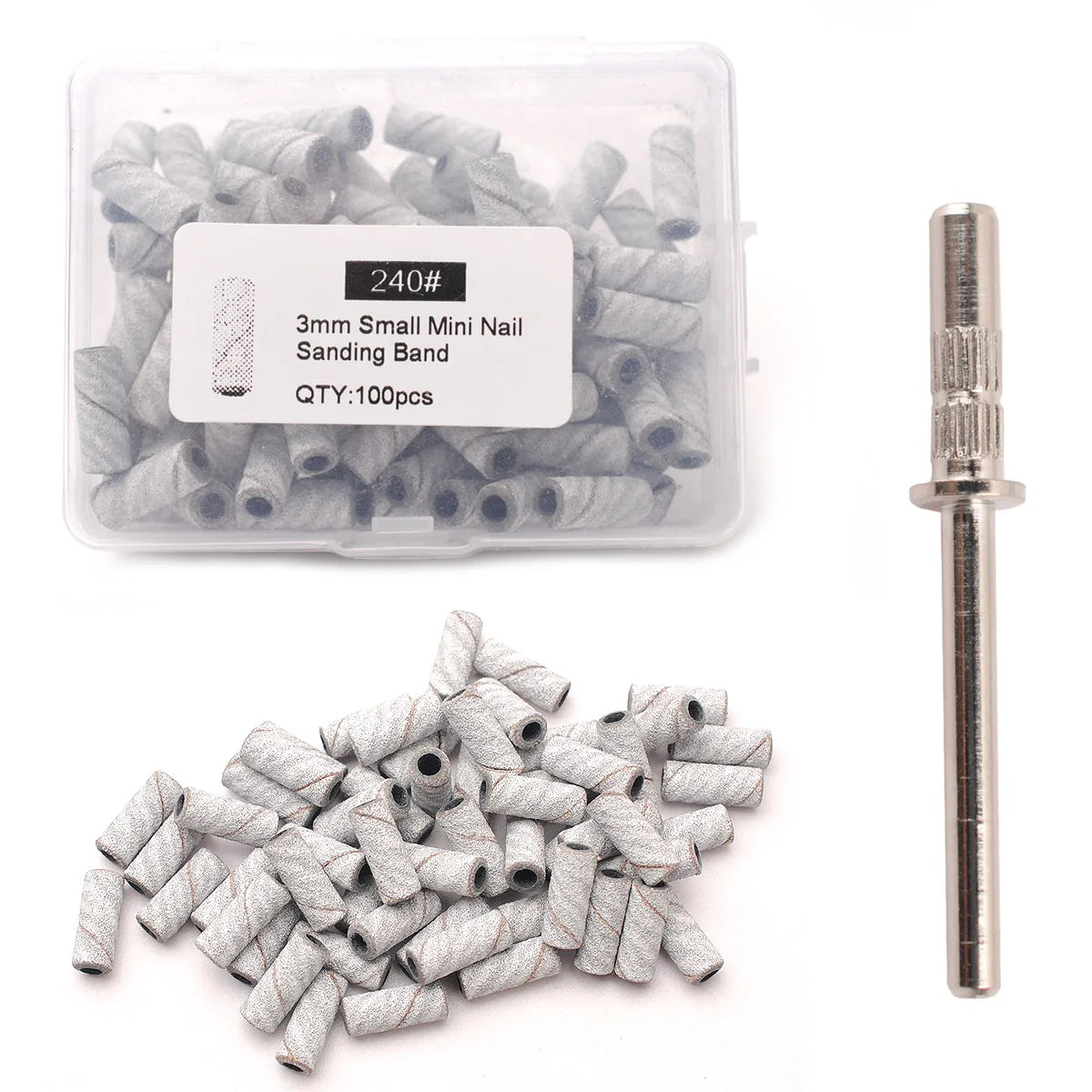 100-Piece Mini Sanding Bands Kit (3.1mm)