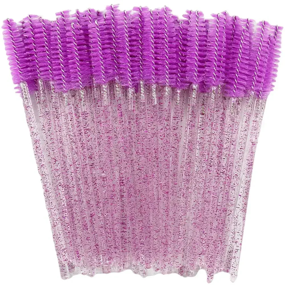 50-Pack Disposable Mascara Wands — Lash & Brow Brush