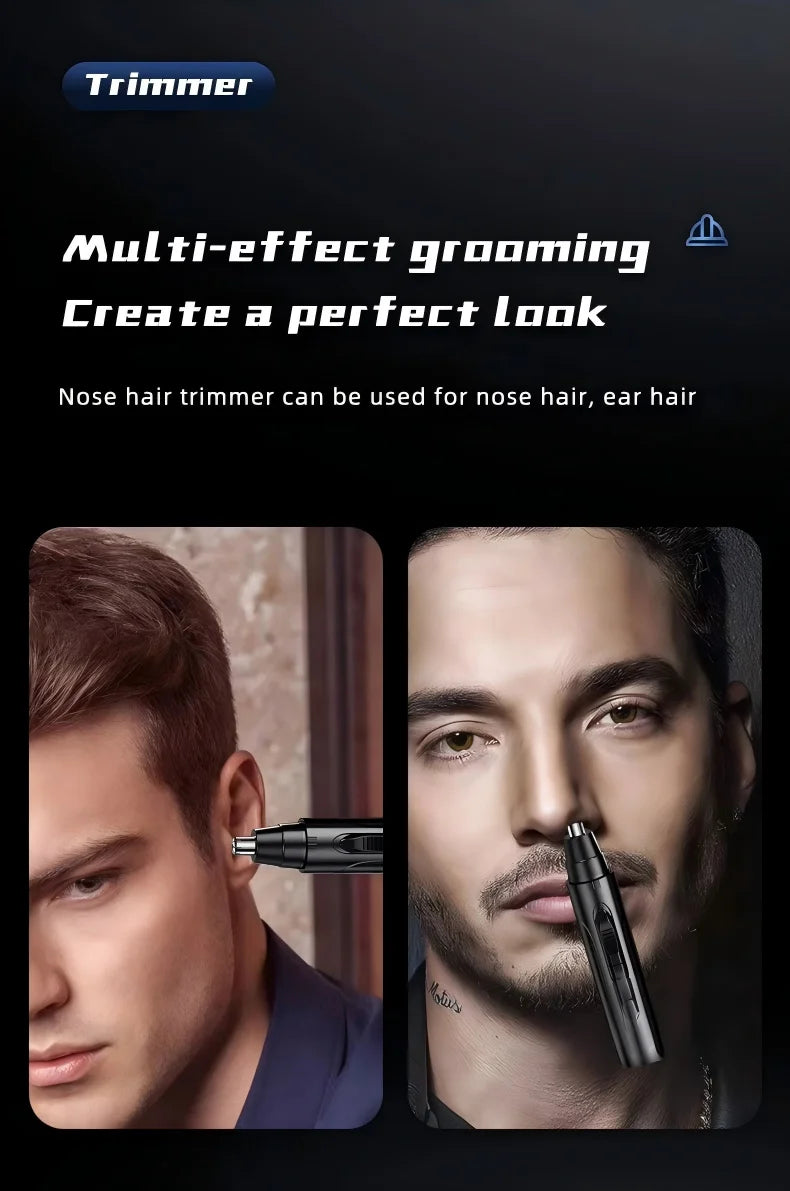 Painless Electric Nose & Ear Hair Trimmer