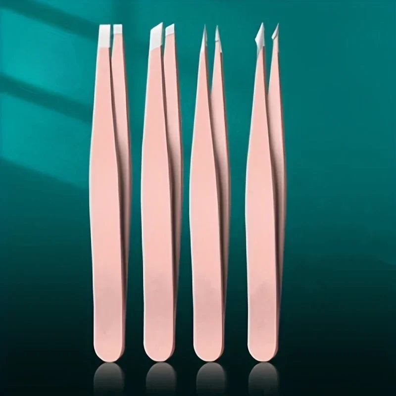 Professional Splinter & Eyebrow Tweezers Set