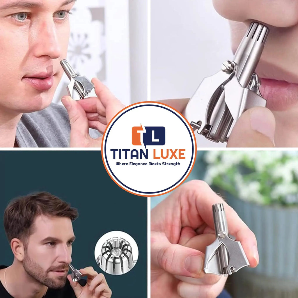 Manual Ear & Nose Hair Trimmer — Washable