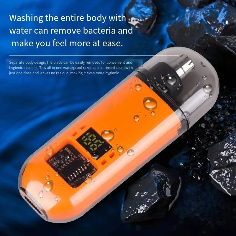 Rechargeable Nose & Ear Hair Trimmer, USB-C