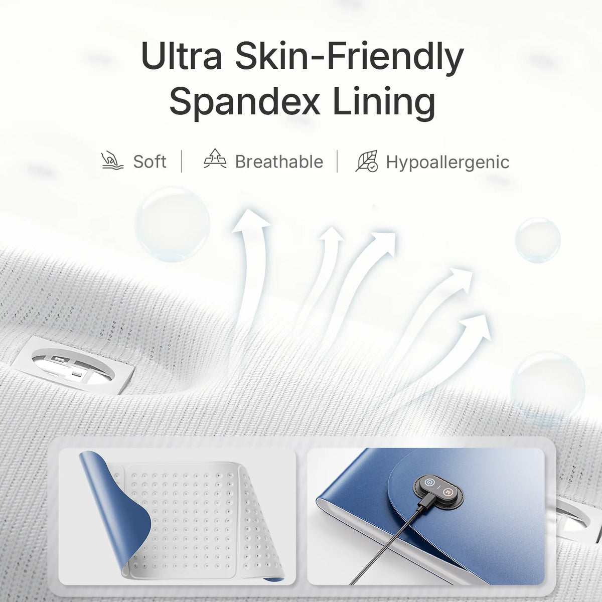 Red Light Therapy Mat — 660nm/850nm, 30x12in, with Timer