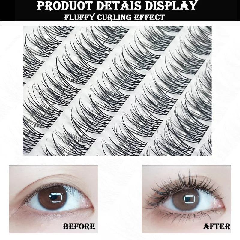 Mink Individual Lash Clusters, 120-Bundle Box