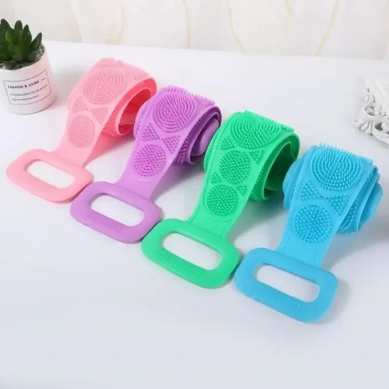 Silicone Back Scrubber & Exfoliating Body Brush