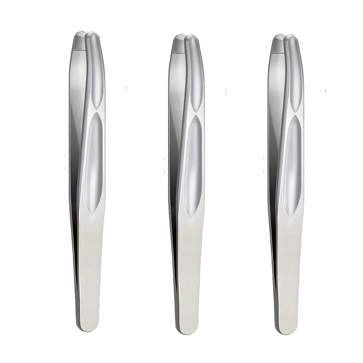 Round-Head Precision Tweezers for Eyebrows & Facial Hair