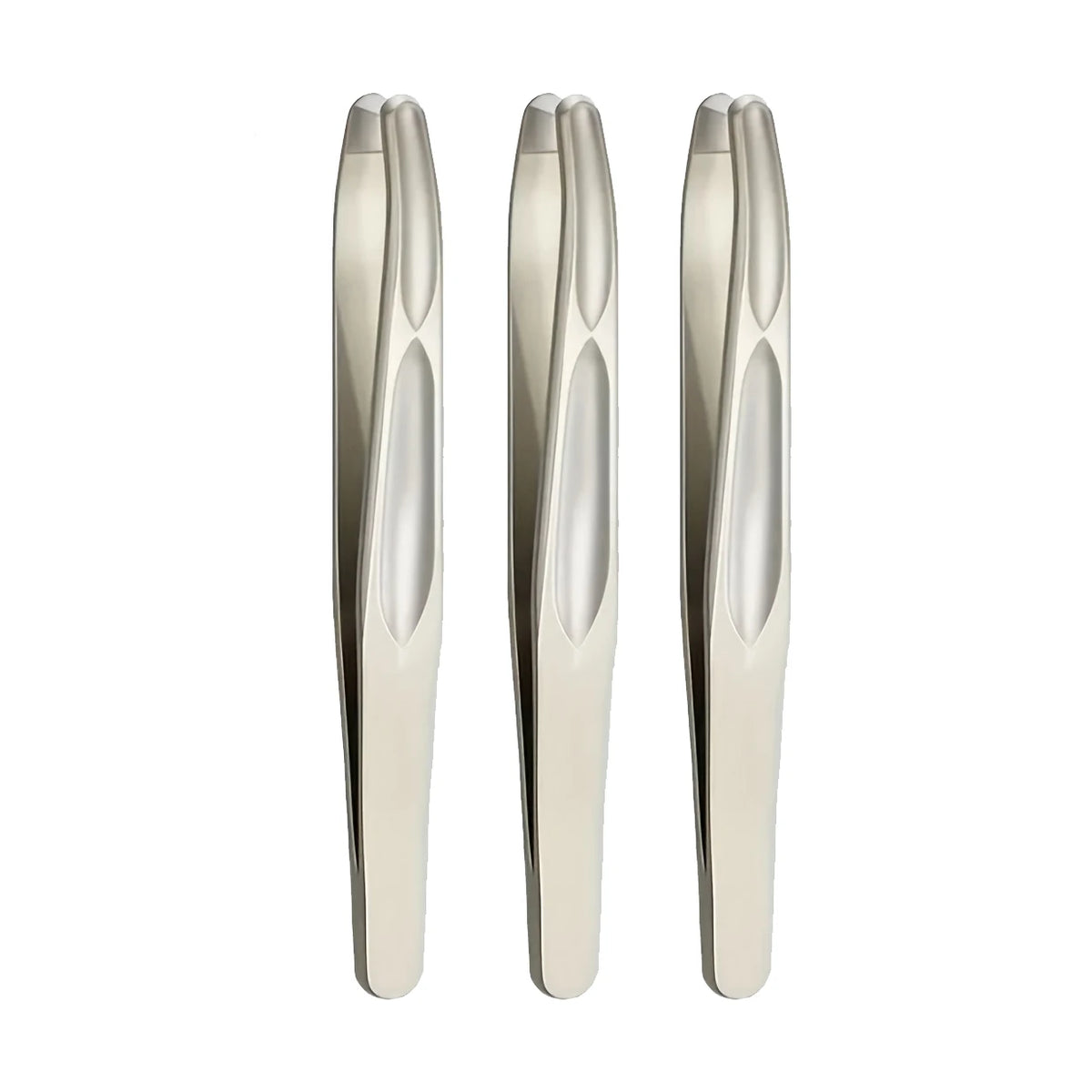 Round-Head Precision Tweezers for Eyebrows & Facial Hair