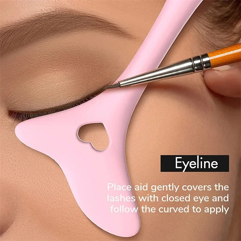 Silicone Eyeliner Stencil & Makeup Aid Tool