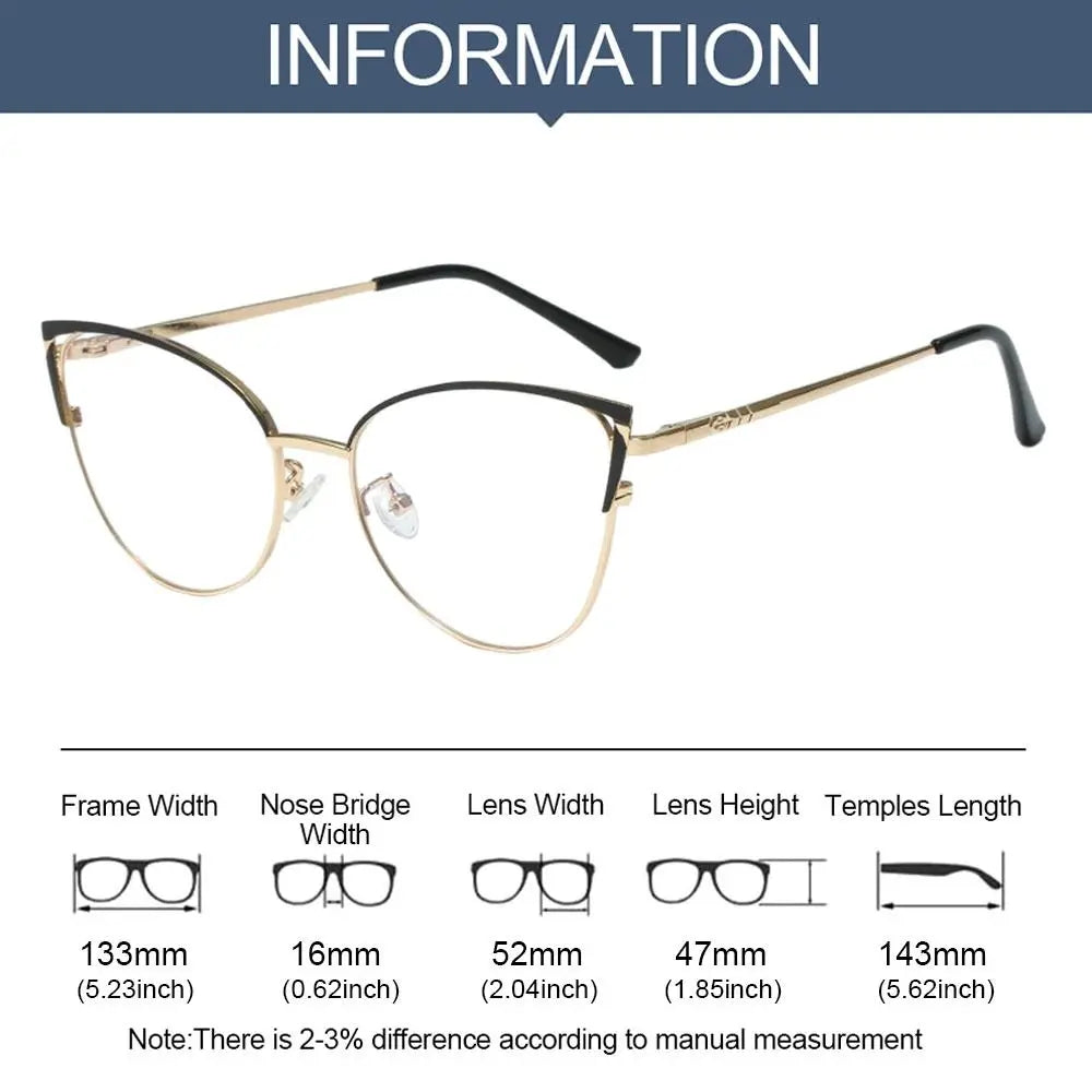 Blue Light Blocking Glasses for Women — Cat-Eye Computer Eyewear