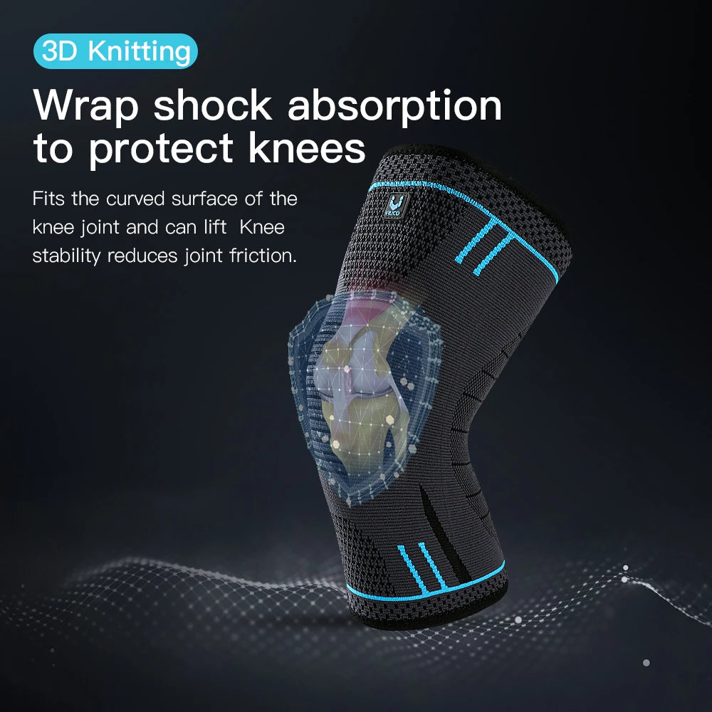 Compression Knee Sleeve for Sports & Joint Support
