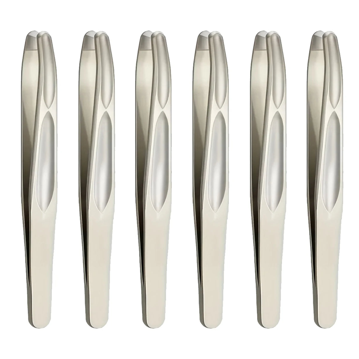 Round-Head Precision Tweezers for Eyebrows & Facial Hair