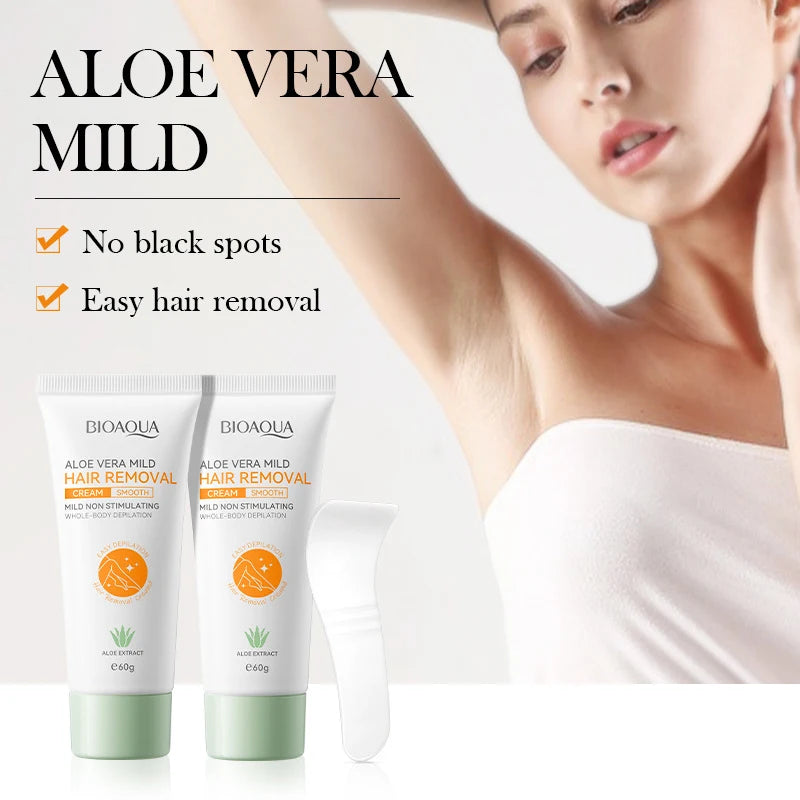 Painless Hair Removal Cream for Body & Intimate Areas