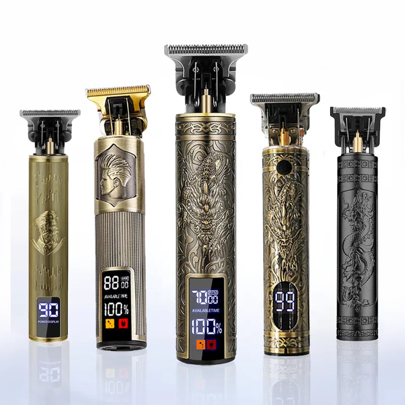T9 Zero-Gap Hair Trimmer with USB Fast Charging