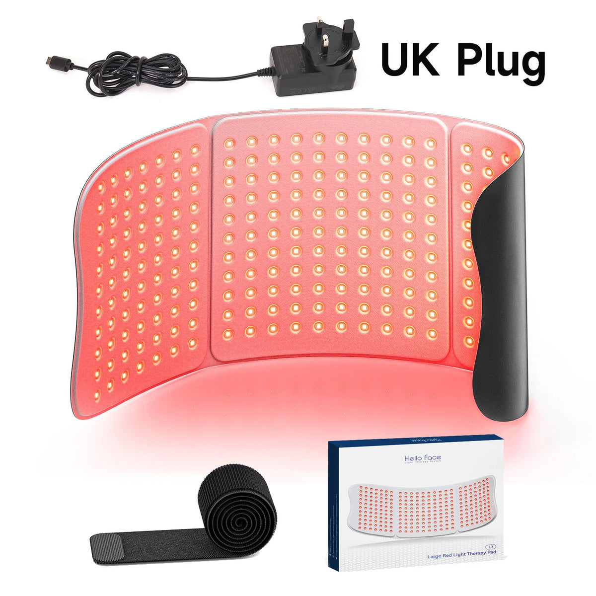 Red Light Therapy Mat — 660nm/850nm, 30x12in, with Timer