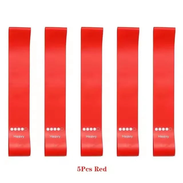 Resistance Loop Bands Set — 5 Levels for Strength & Stretching