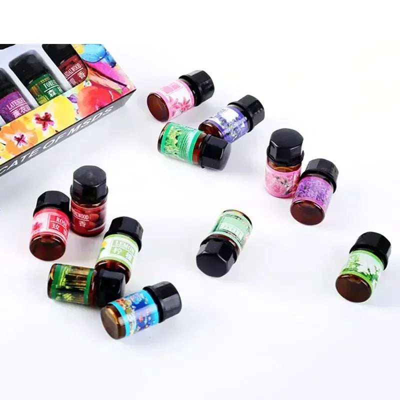 Aromatherapy Essential Oil Set (12 x 3ml)