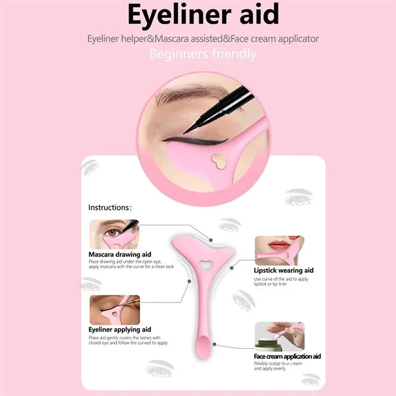 Silicone Eyeliner Stencil & Makeup Aid Tool