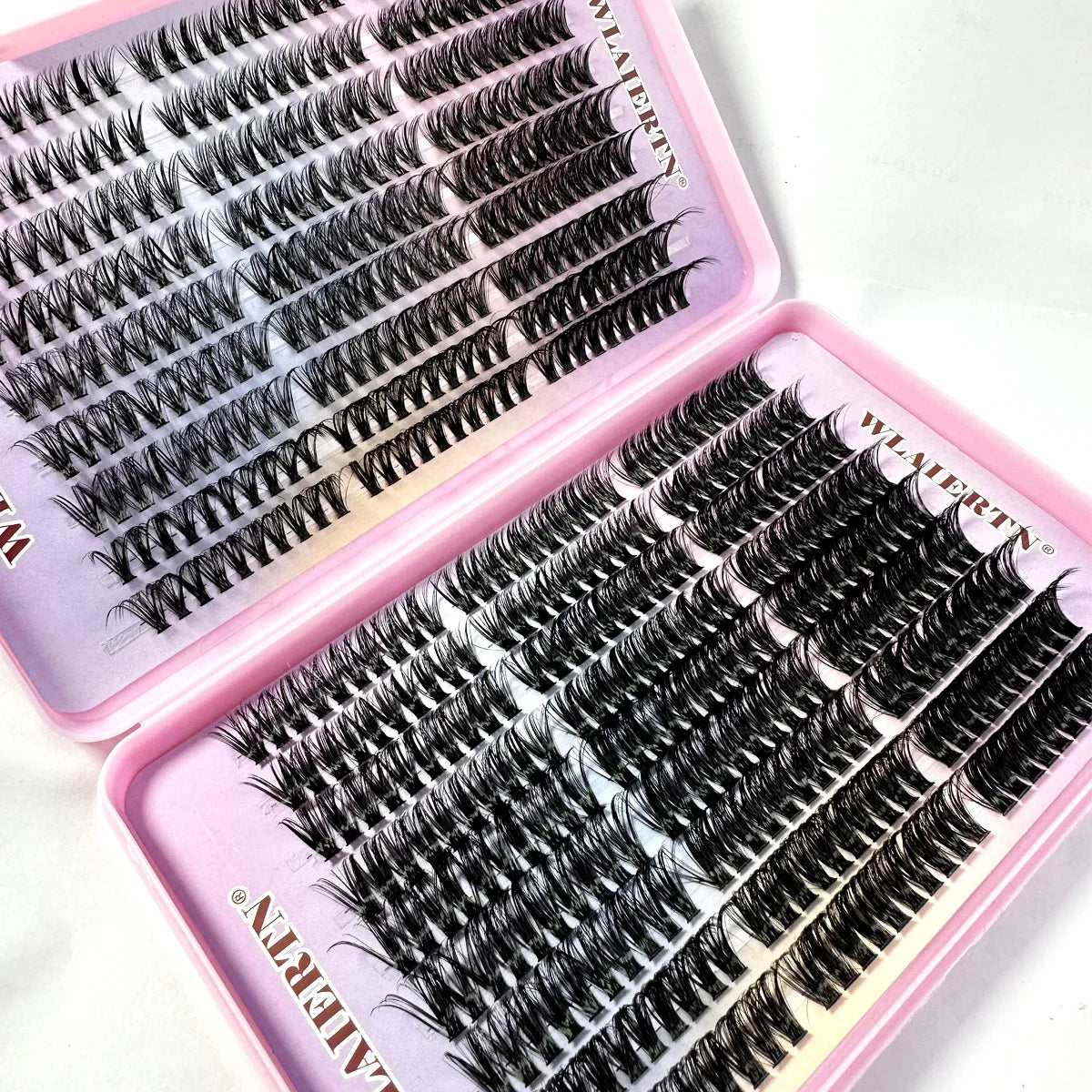 Faux Mink Individual Lash Clusters, Mixed Lengths