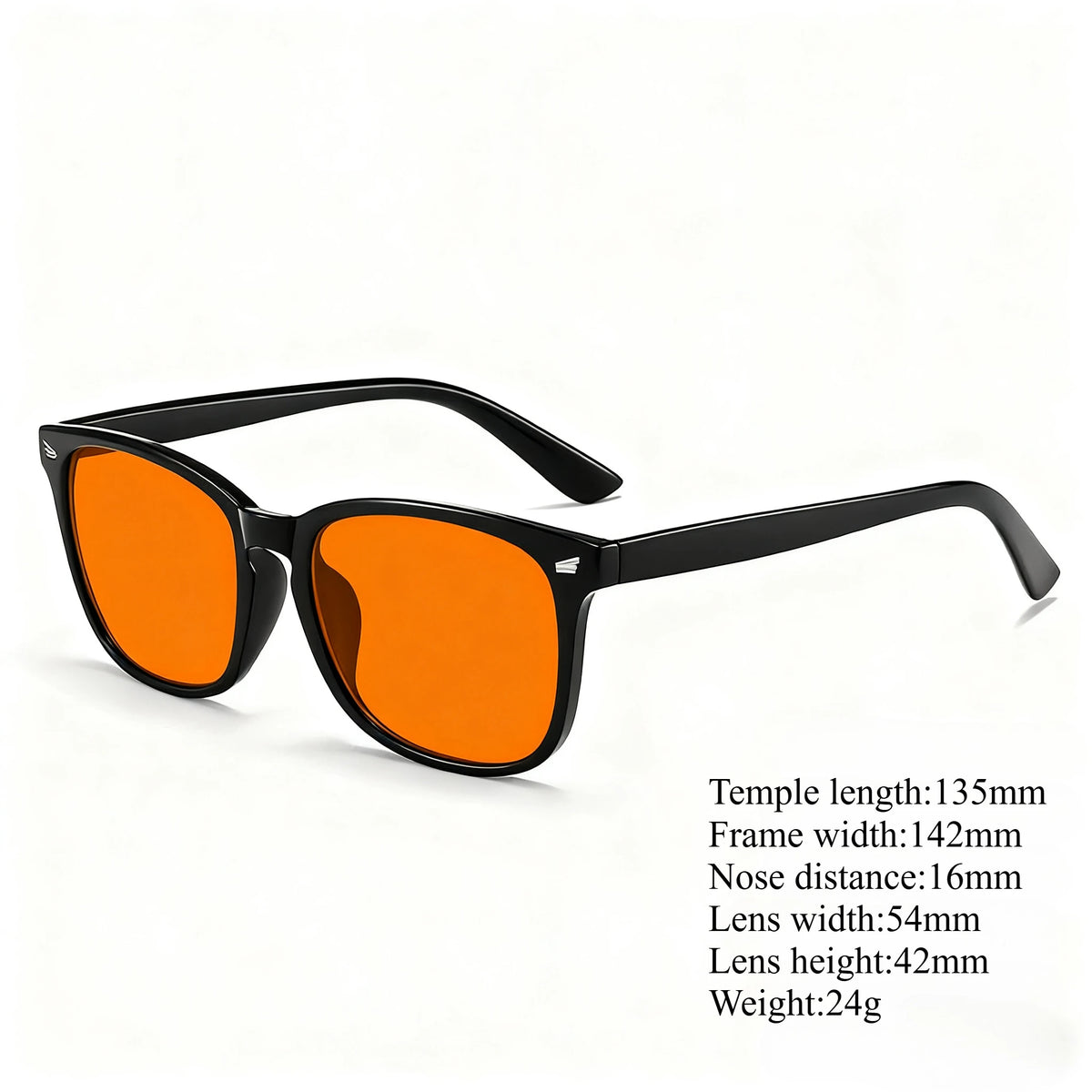Red Lens Blue Light Blocking Glasses for Better Sleep
