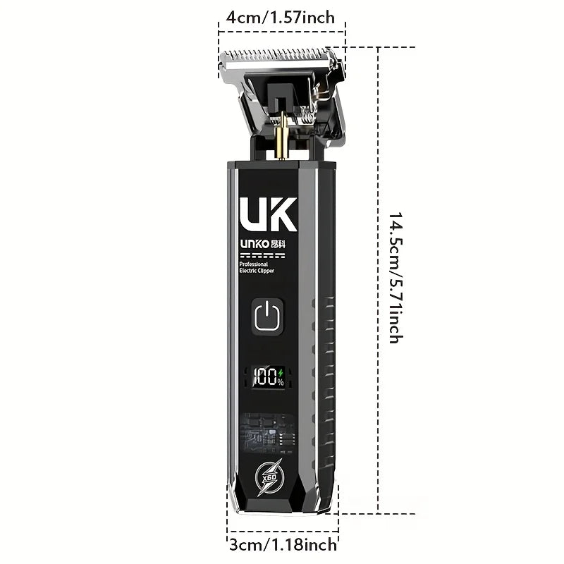 Rechargeable Cordless Hair Clipper for Home & Salon