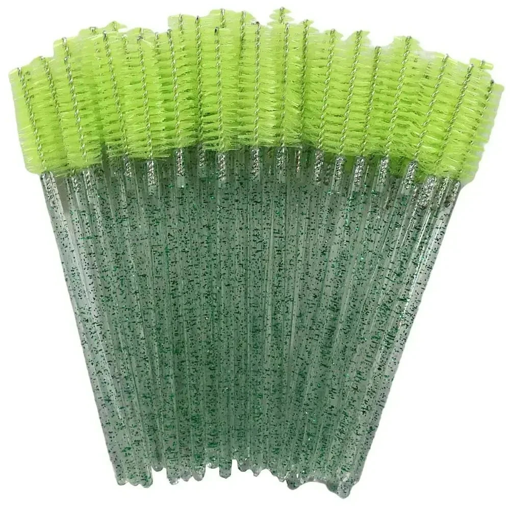 50-Pack Disposable Mascara Wands — Lash & Brow Brush