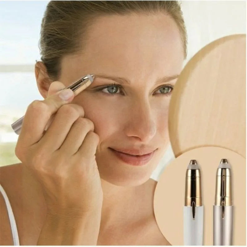 Rechargeable Facial Hair Trimmer — Eyebrow, Lip & Chin Remover