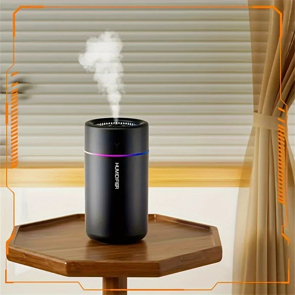 Ultrasonic Car Humidifier with Color LED Light