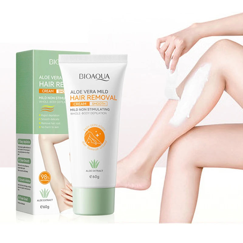 Painless Hair Removal Cream for Body & Intimate Areas