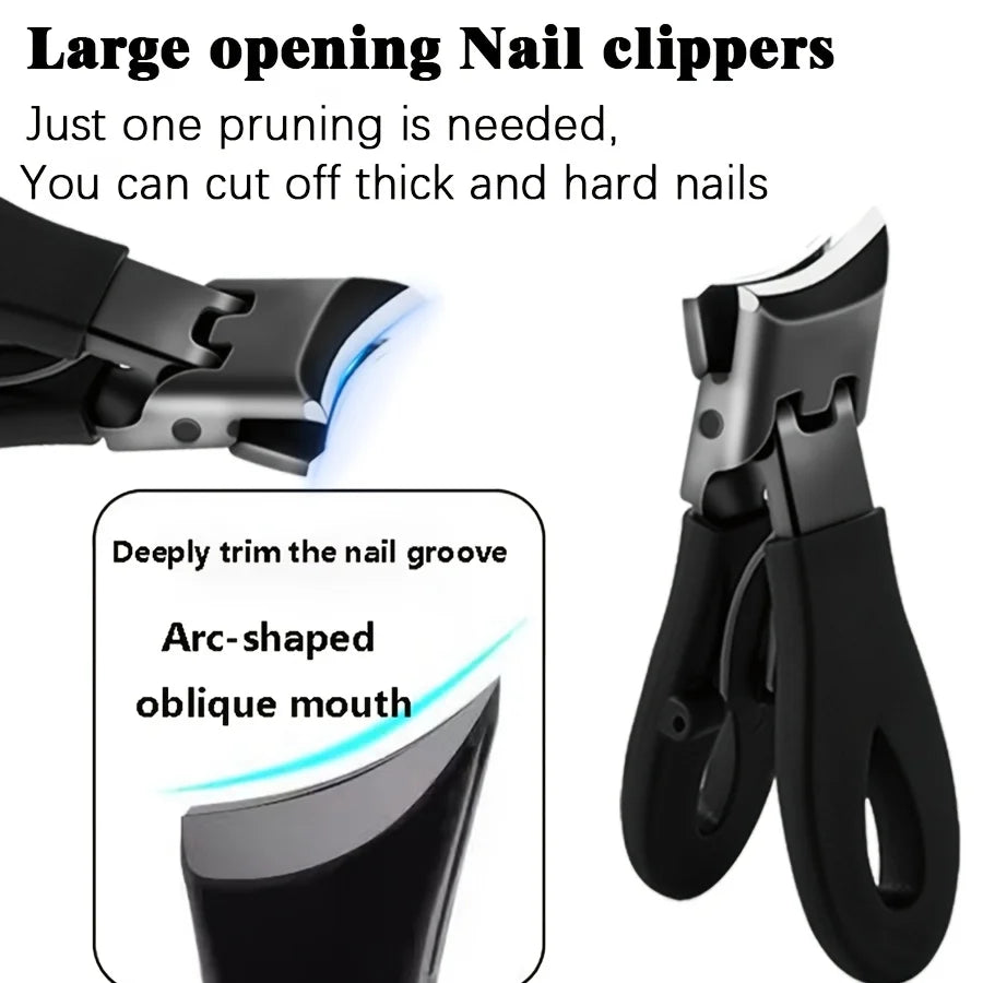 Nail Care Kit for Thick & Ingrown Toenails — Heavy-Duty Clippers
