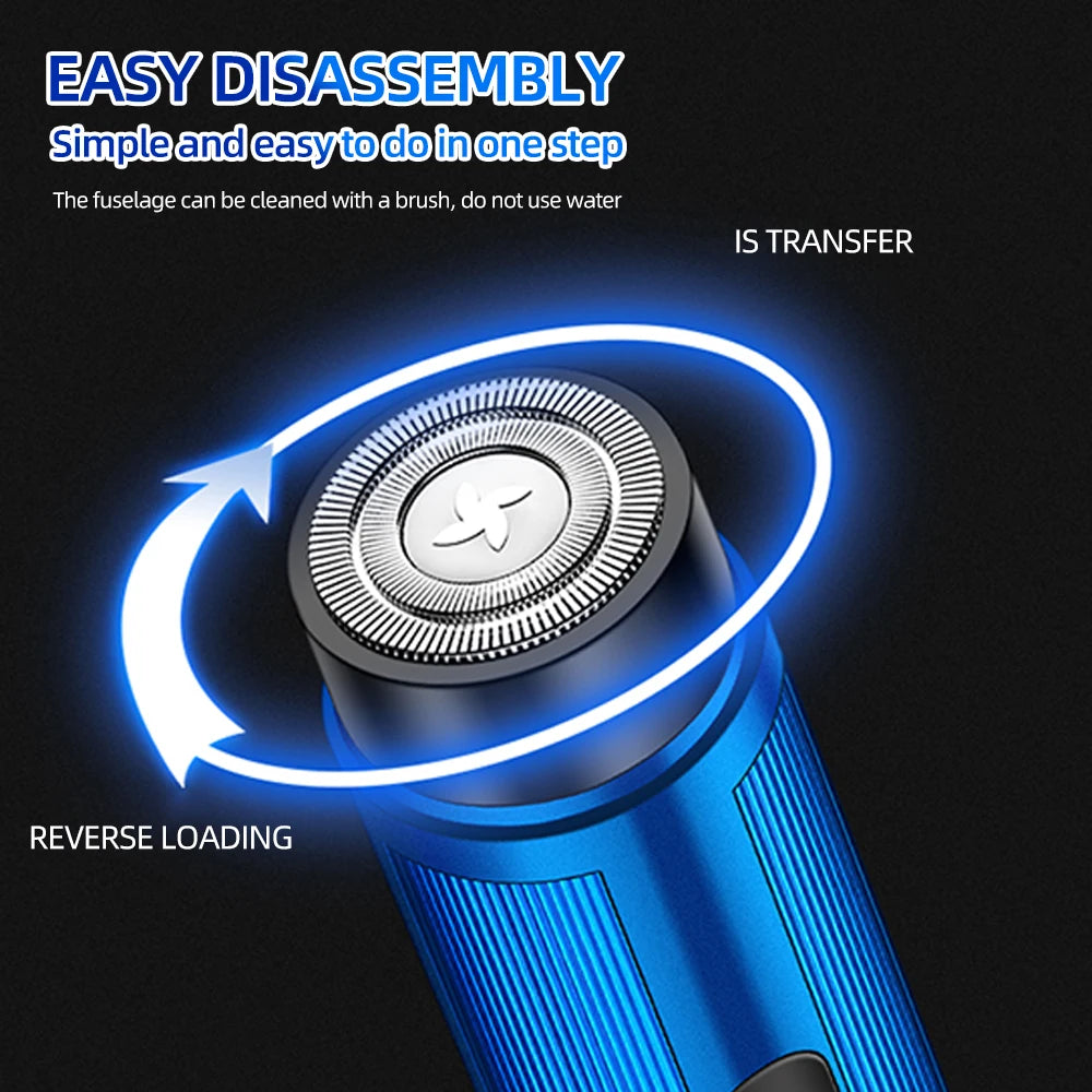 Compact Rechargeable Mini Electric Shaver