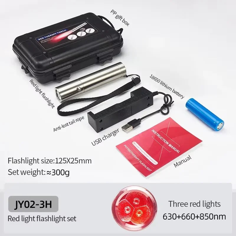 Red Light Therapy Pen — Multi-Wavelength Near-Infrared Device
