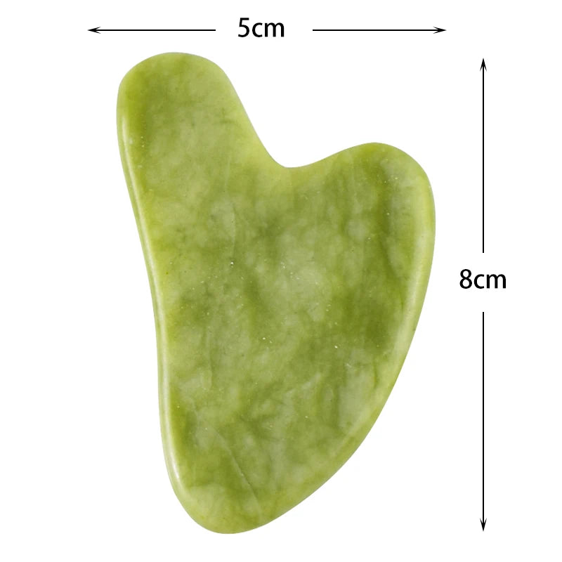 Gua Sha Facial Massage Stone — Face & Body Scraping Tool