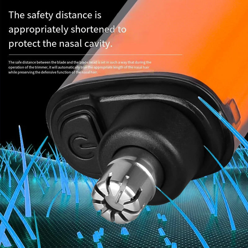 Rechargeable Nose & Ear Hair Trimmer, USB-C