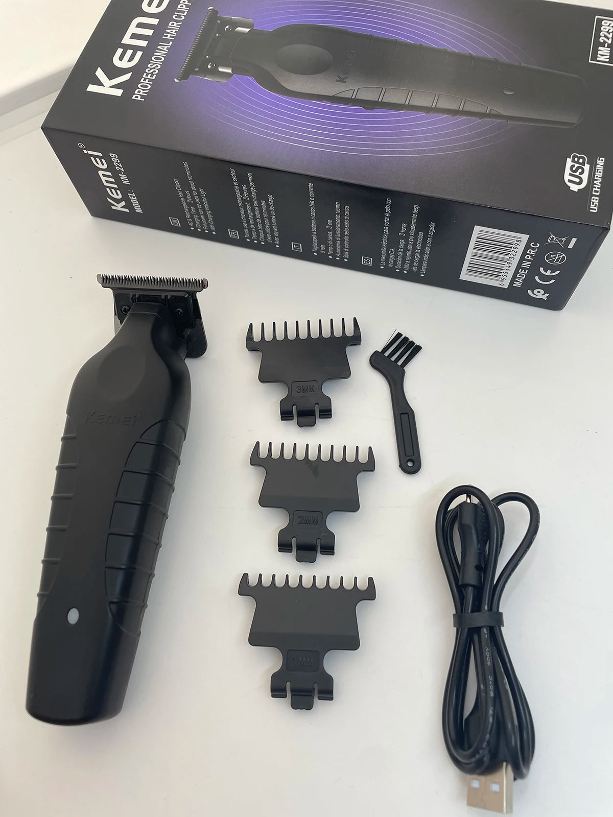 Kemei KM-2299 Rechargeable Hair Clipper