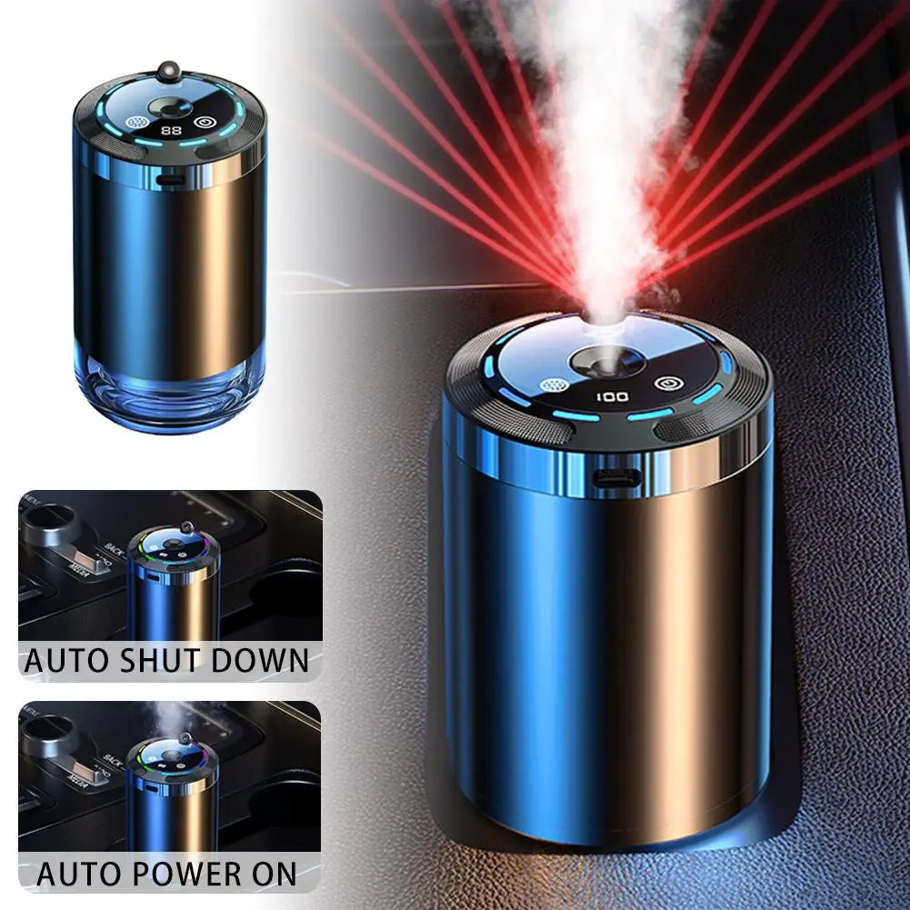 Car Aroma Diffuser Humidifier — 5 Modes