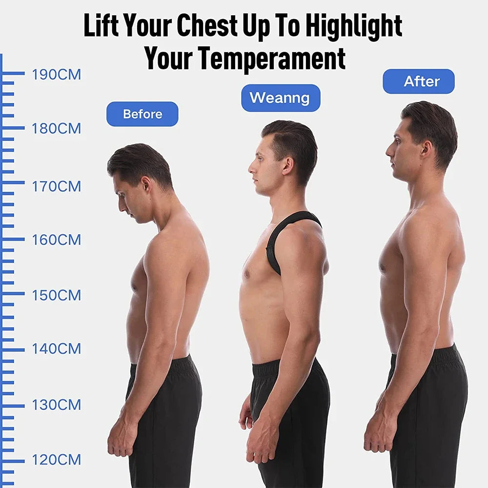 STAWIN Adjustable Back & Shoulder Posture Corrector