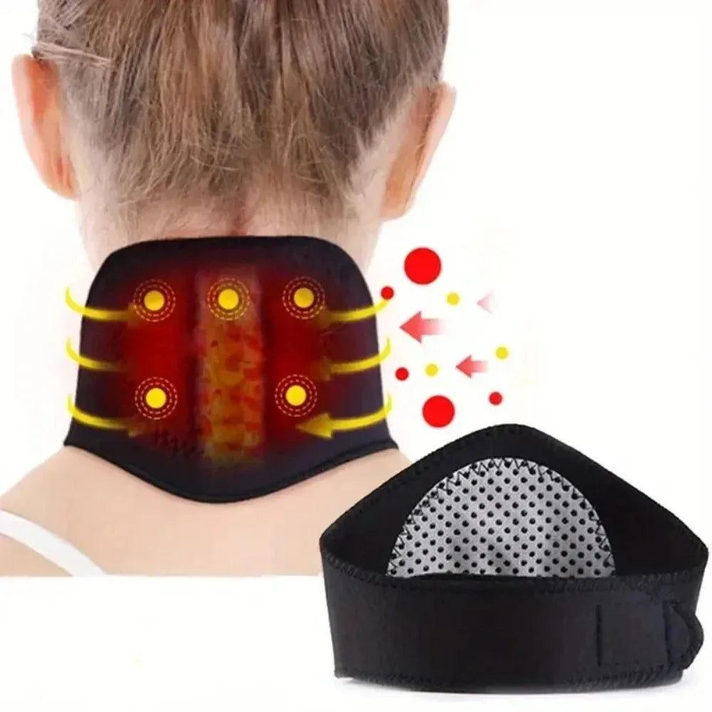Self-Heating Magnetic Neck Support Wrap