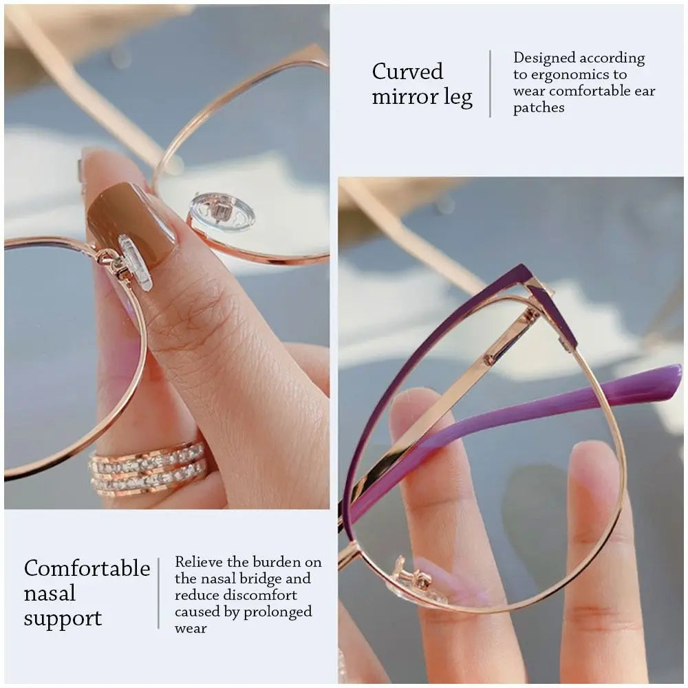 Blue Light Blocking Glasses for Women — Cat-Eye Computer Eyewear