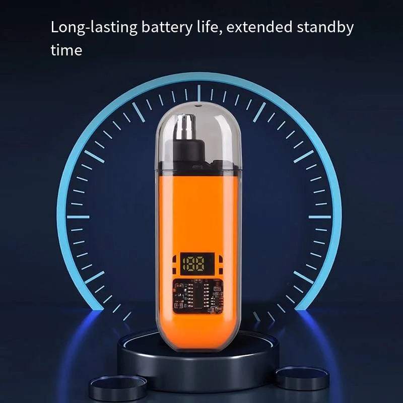 Rechargeable Nose & Ear Hair Trimmer, USB-C