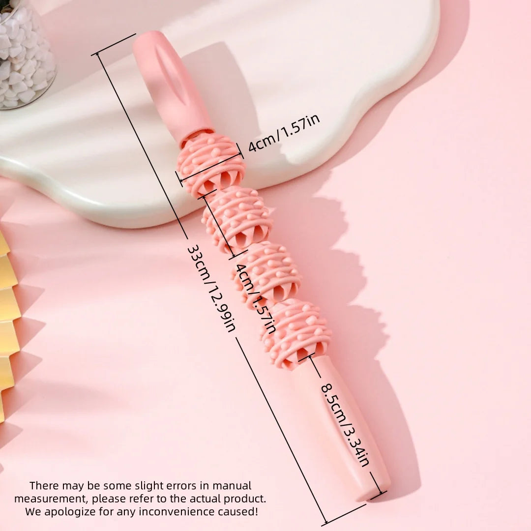 Spiked Muscle Roller Stick for Legs & Full-Body Massage