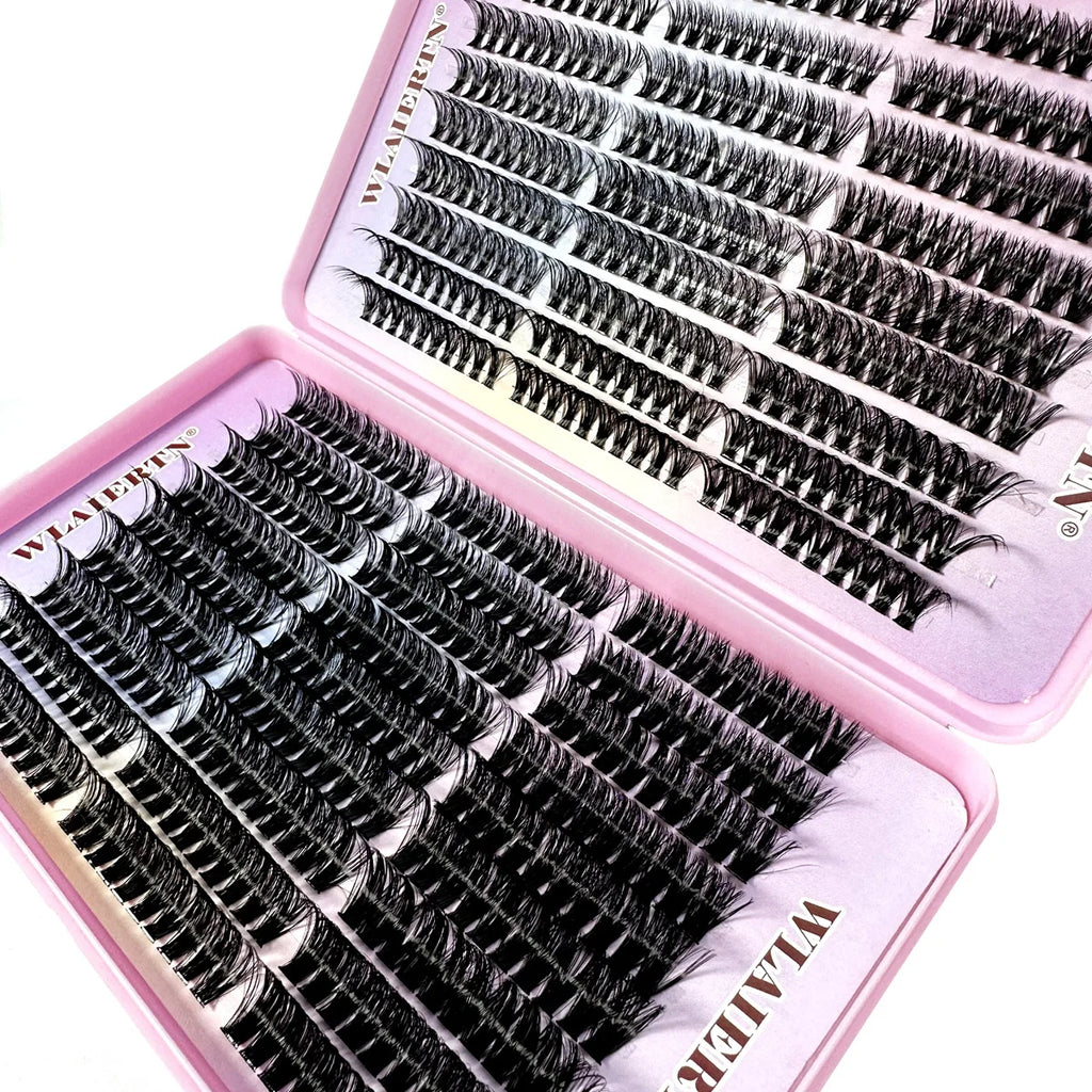 Faux Mink Individual Lash Clusters, Mixed Lengths