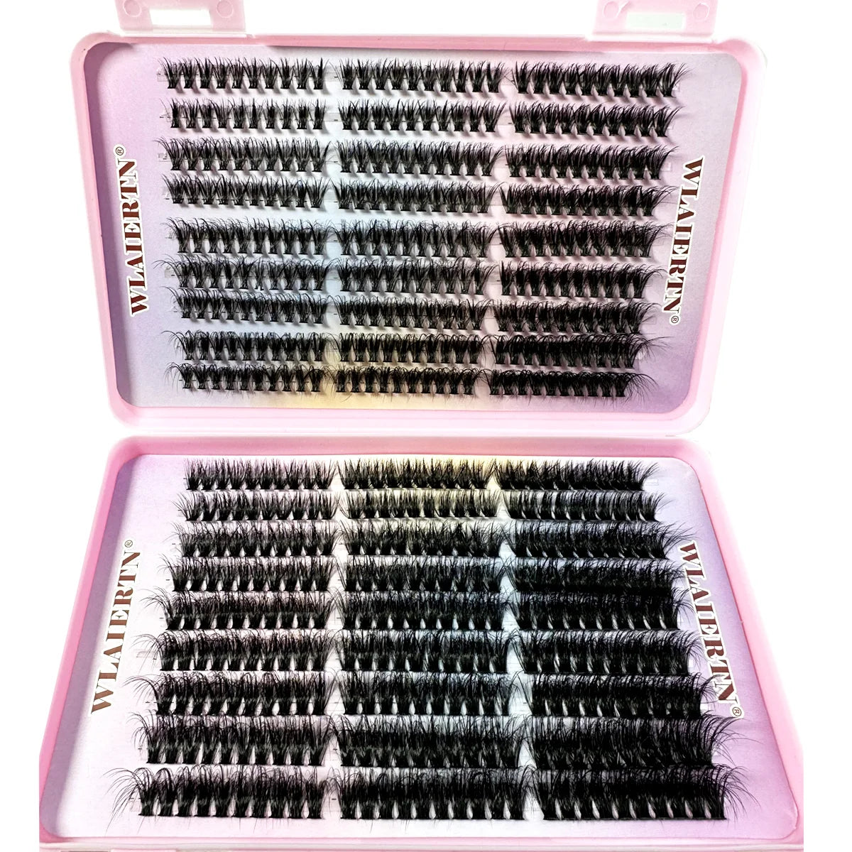 Faux Mink Individual Lash Clusters, Mixed Lengths