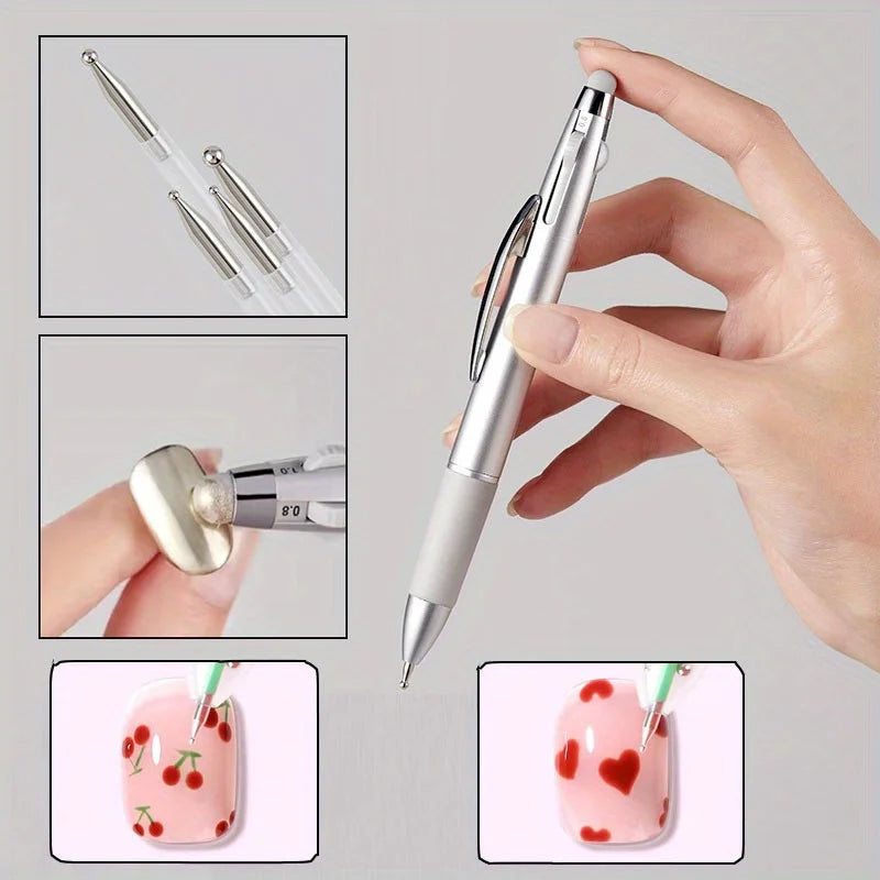 Ballpoint-Style Nail Art Dotting Pen