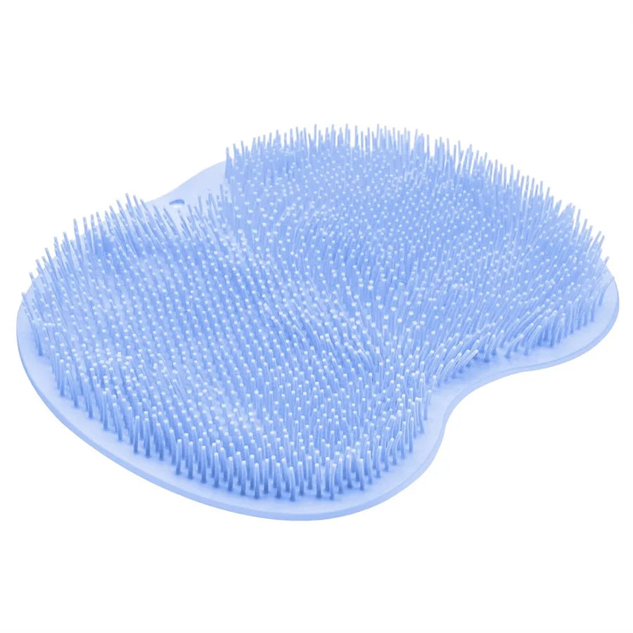 Wall-Mounted Shower Foot Scrubber Mat