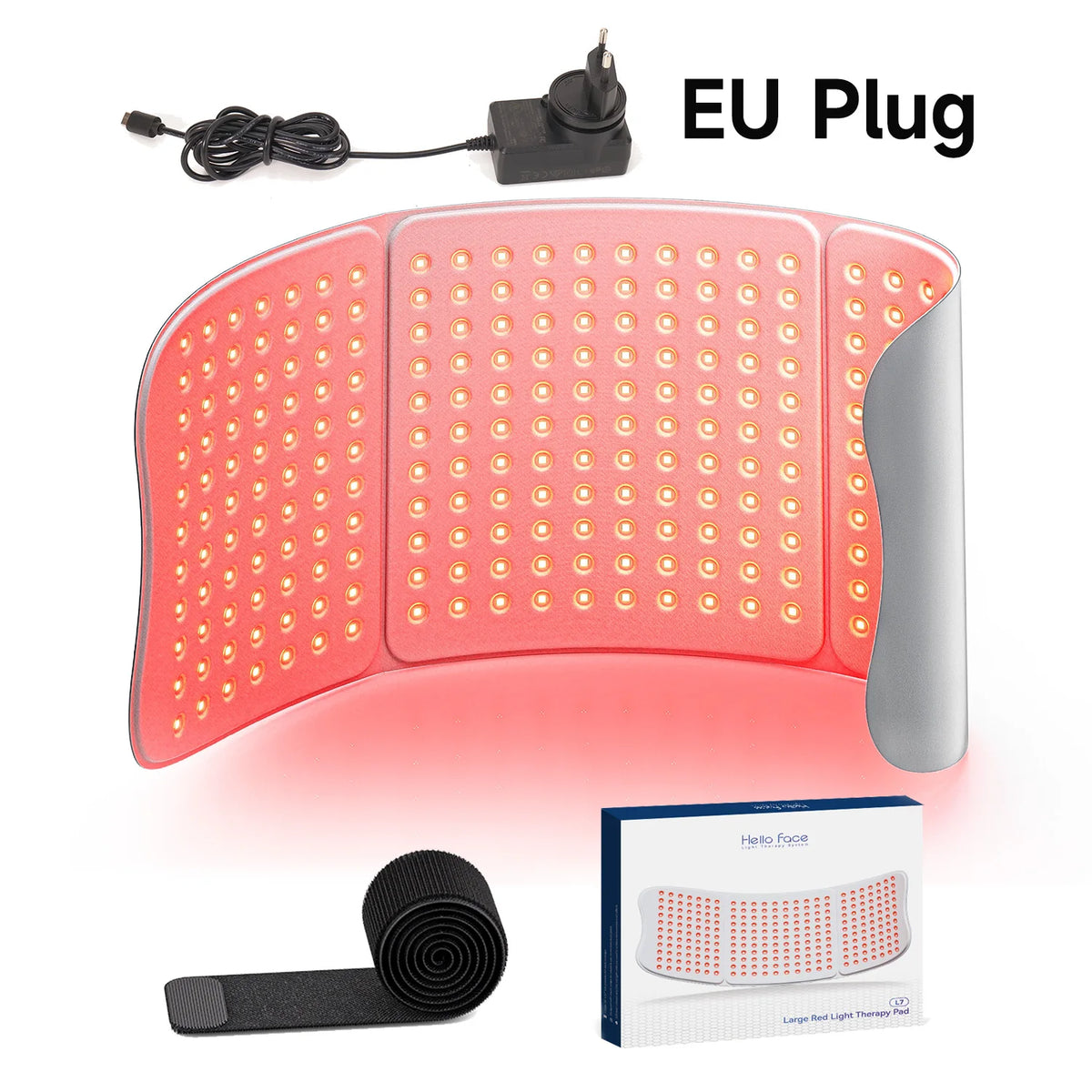 Red Light Therapy Mat — 660nm/850nm, 30x12in, with Timer