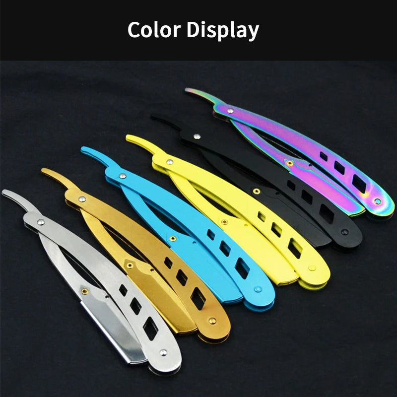 Folding Straight Razor Handle (Blade Not Included)