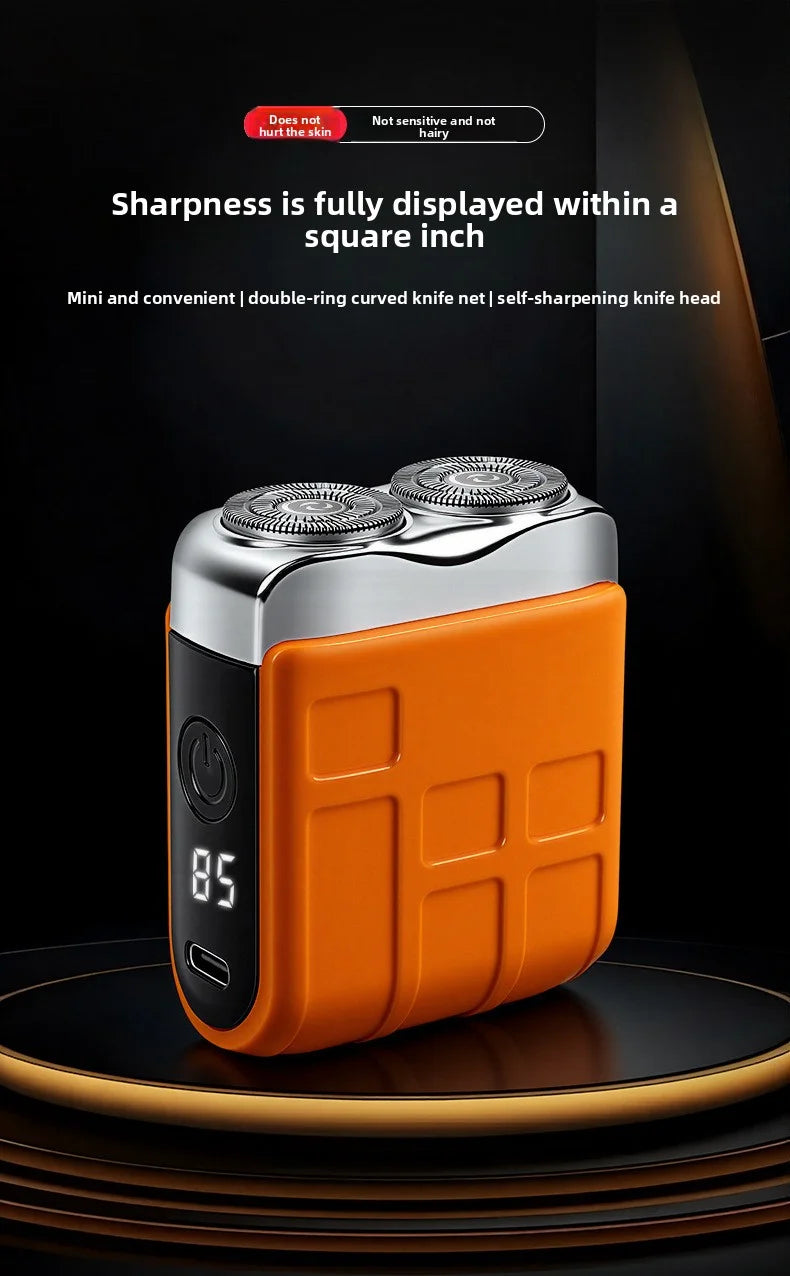Mini Portable Electric Shaver for Men — Rechargeable