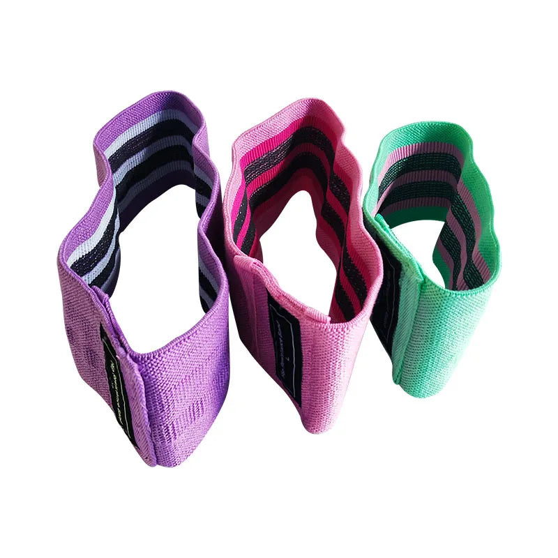 Fabric Resistance Bands — Hip & Glute Loop Set